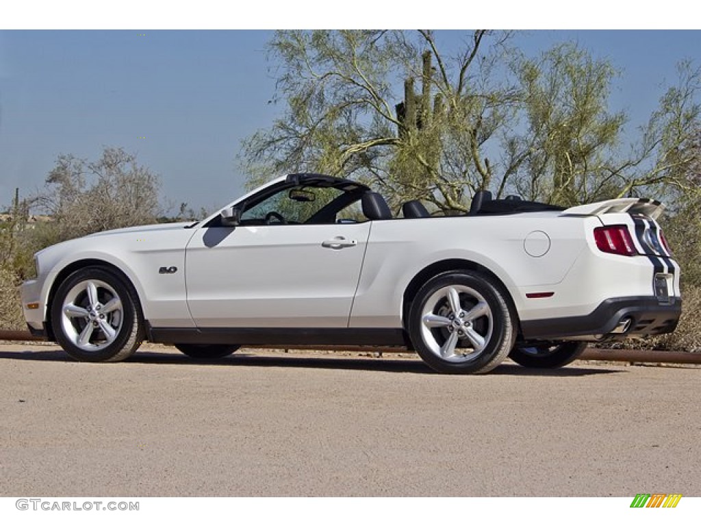 2011 Mustang GT Convertible - Performance White / Charcoal Black photo #15