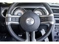 Charcoal Black 2011 Ford Mustang GT Convertible Steering Wheel