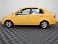 2007 Summer Yellow Chevrolet Aveo LS Sedan  photo #7