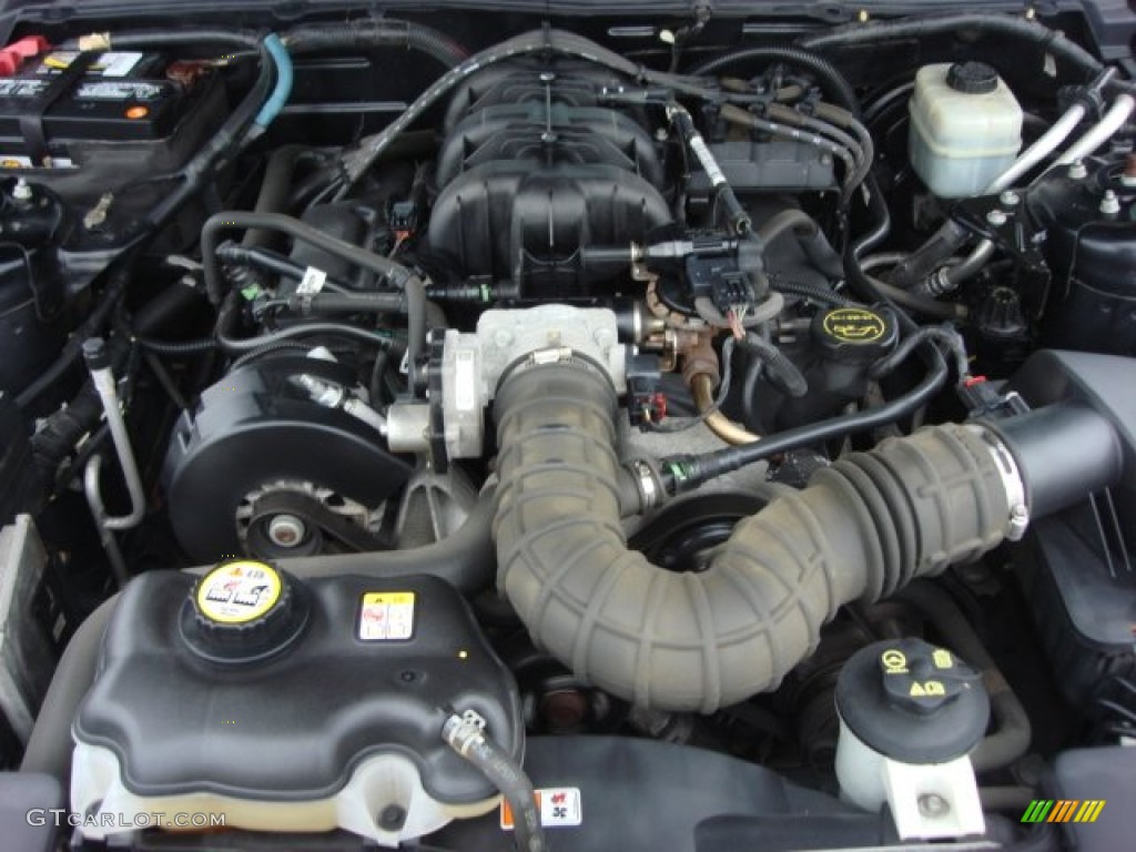 2005 Mustang V6 Premium Convertible - Black / Dark Charcoal photo #22