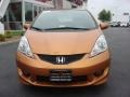 2011 Orange Revolution Metallic Honda Fit Sport  photo #8