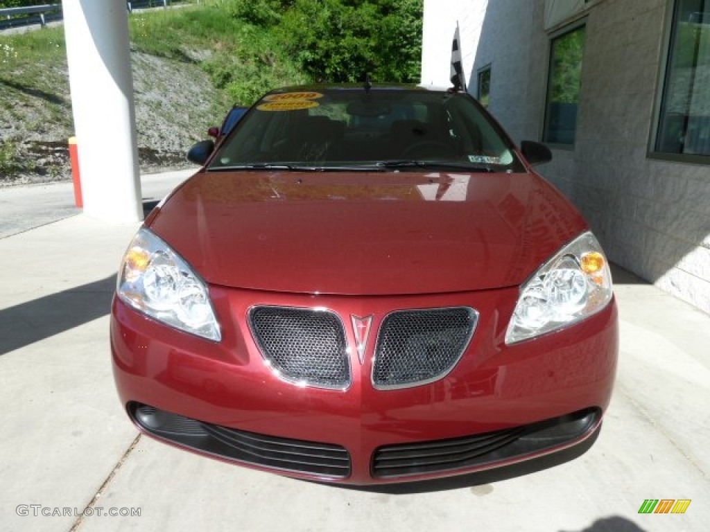 2009 G6 Sedan - Performance Red Metallic / Ebony photo #6