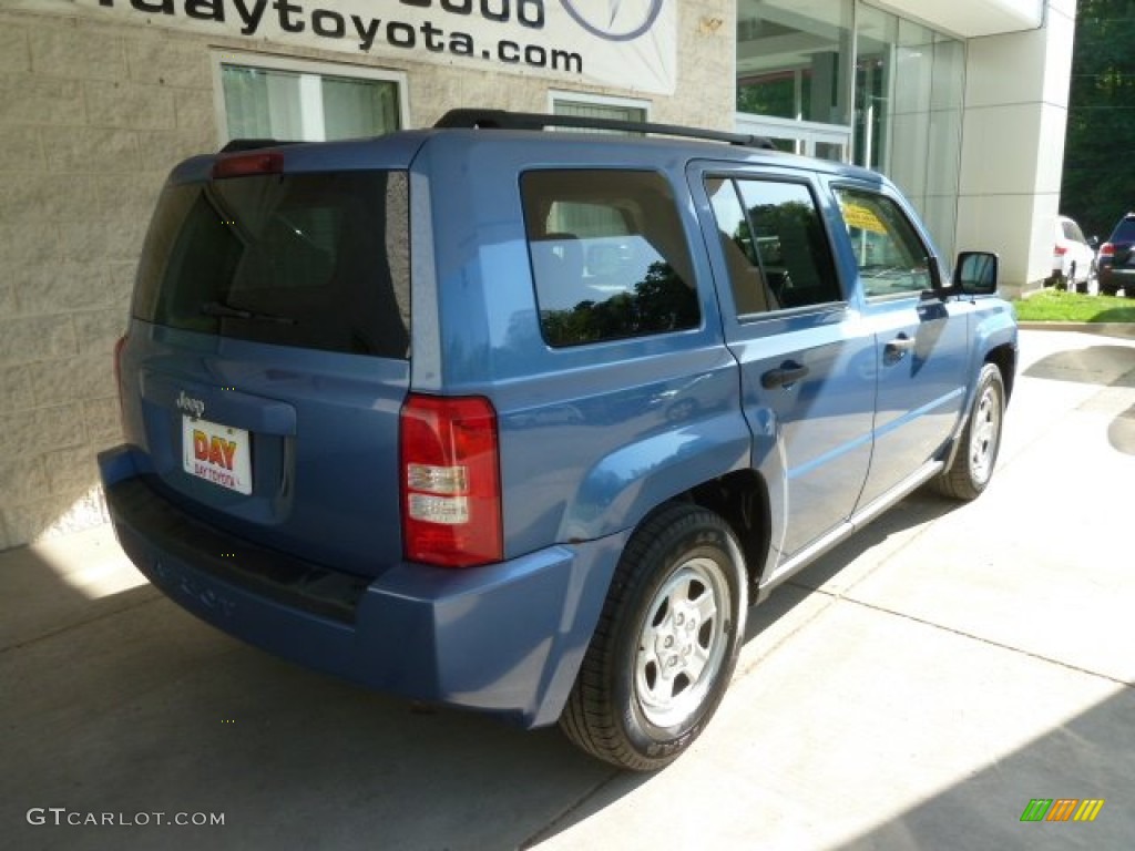 2007 Patriot Sport - Marine Blue Pearl / Pastel Slate Gray photo #2