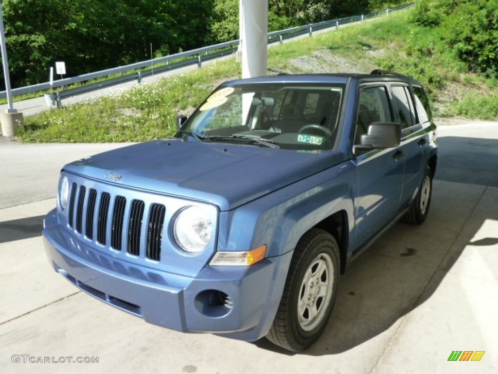 2007 Patriot Sport - Marine Blue Pearl / Pastel Slate Gray photo #5