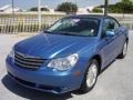 2008 Marathon Blue Pearl Chrysler Sebring Touring Convertible  photo #2