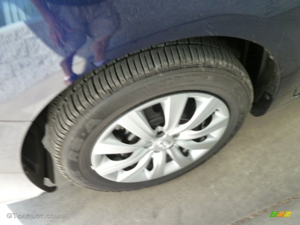 2012 Corolla LE - Nautical Blue Metallic / Bisque photo #7