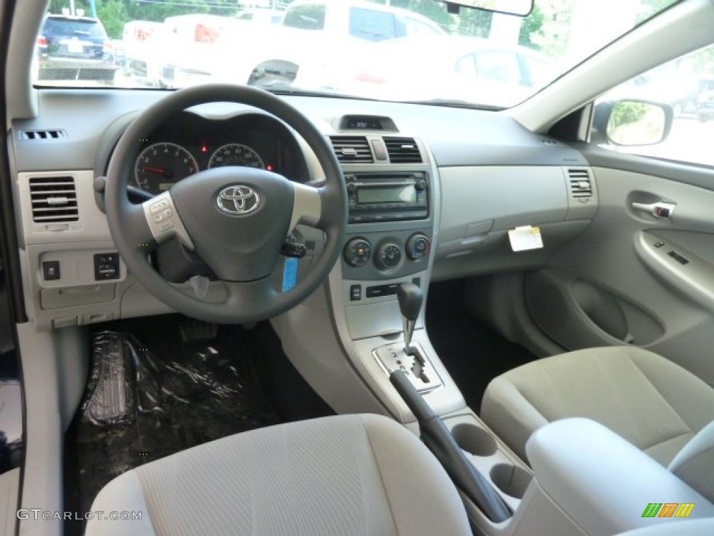 2012 Corolla LE - Nautical Blue Metallic / Bisque photo #10