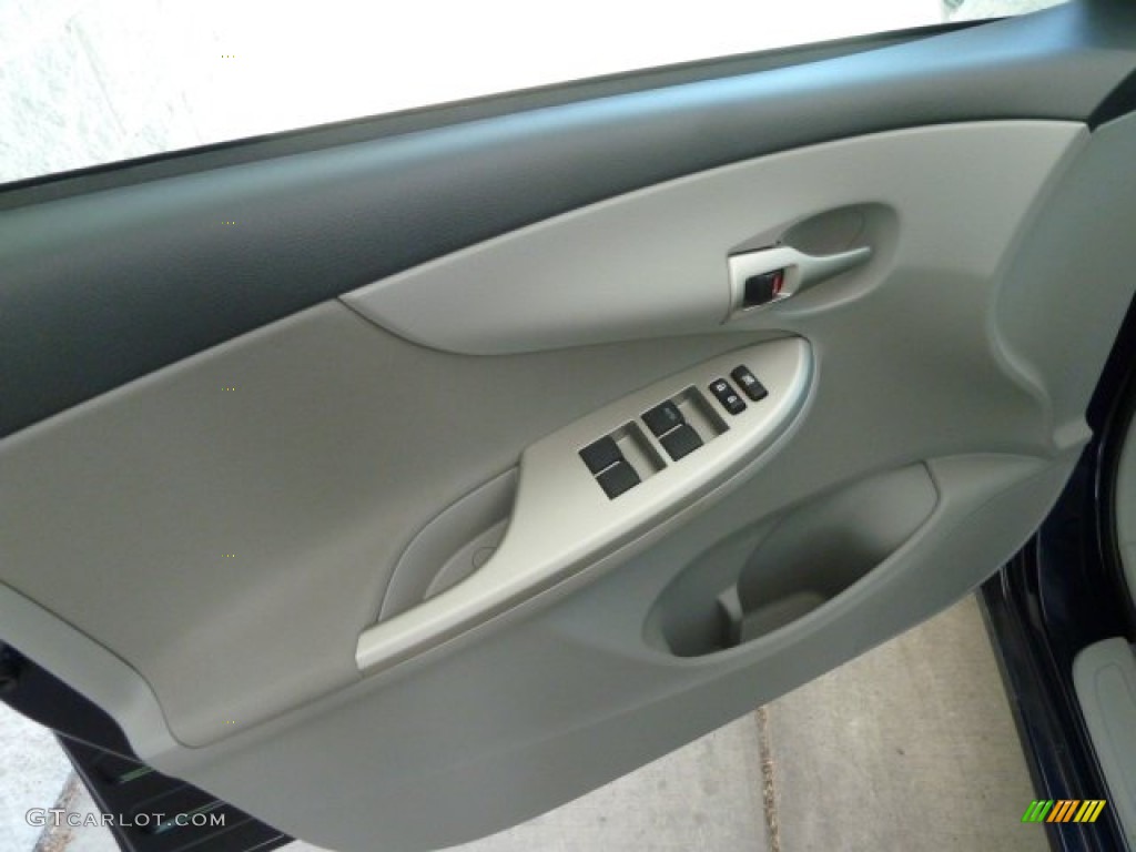 2012 Corolla LE - Nautical Blue Metallic / Bisque photo #11