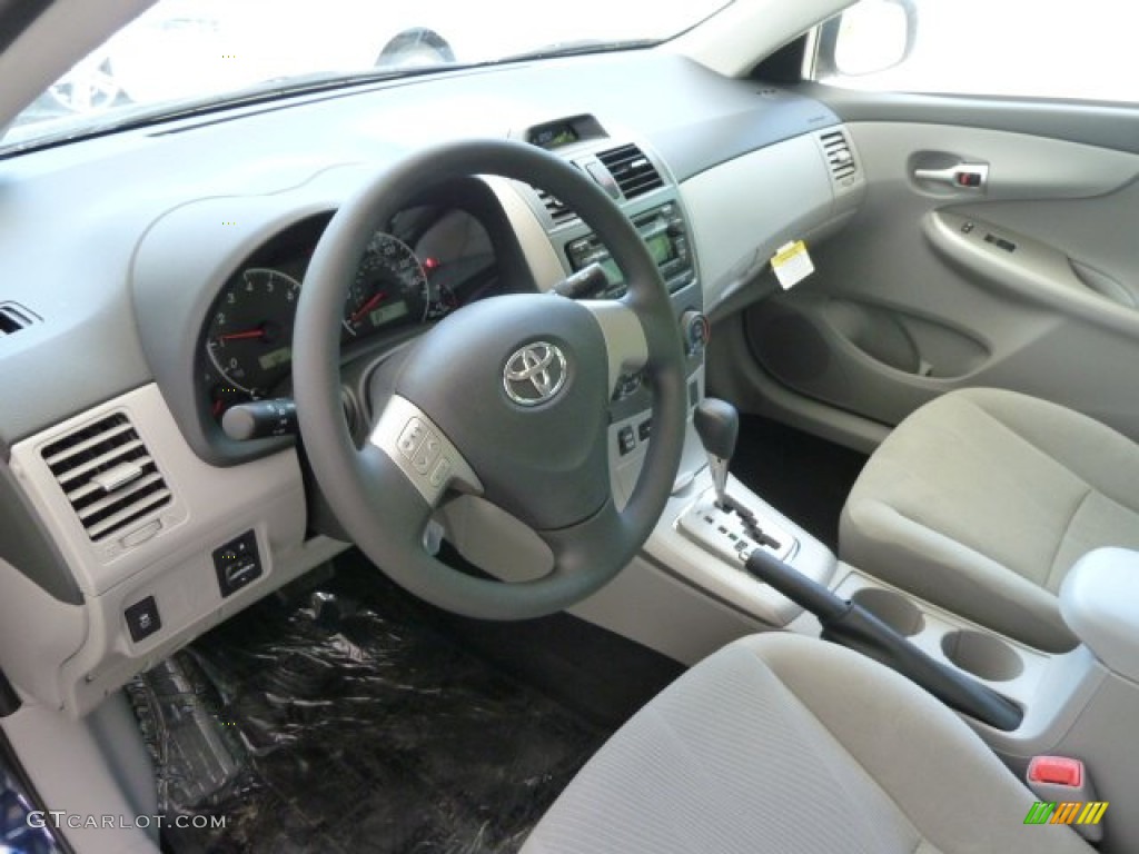 2012 Corolla LE - Nautical Blue Metallic / Bisque photo #12