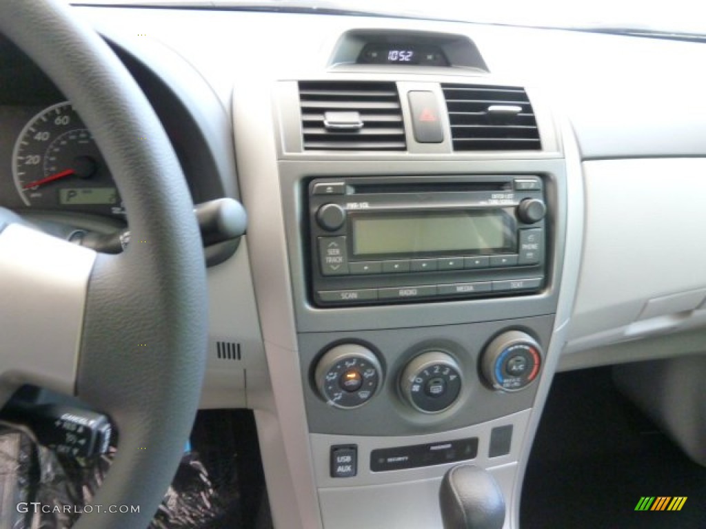 2012 Corolla LE - Nautical Blue Metallic / Bisque photo #13
