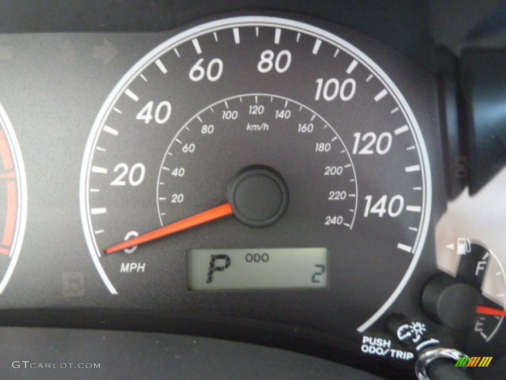 2012 Corolla LE - Nautical Blue Metallic / Bisque photo #14