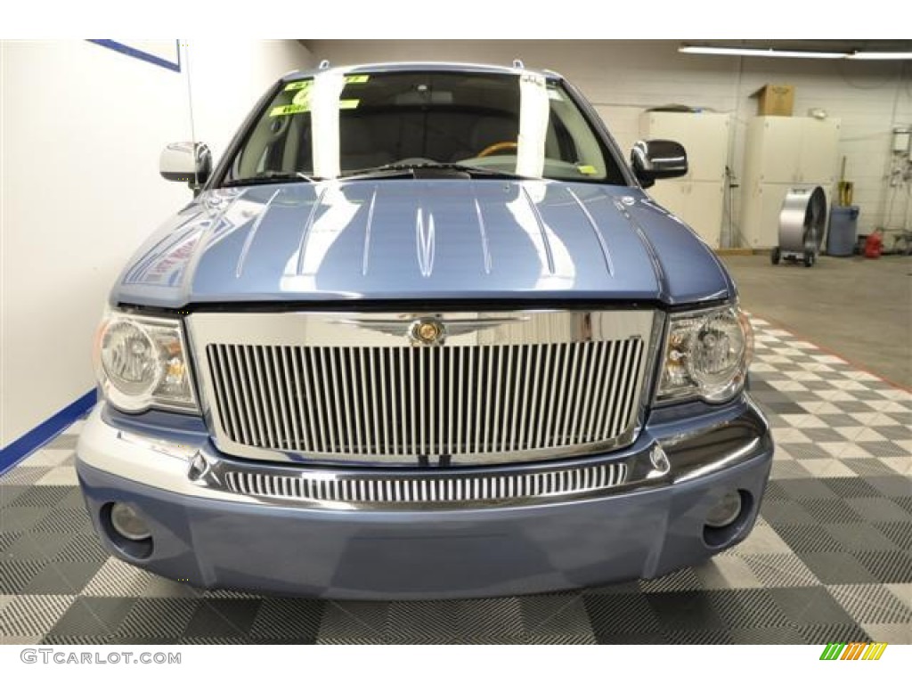 2007 Aspen Limited 4WD - Marine Blue Pearl / Dark Khaki/Light Graystone photo #4