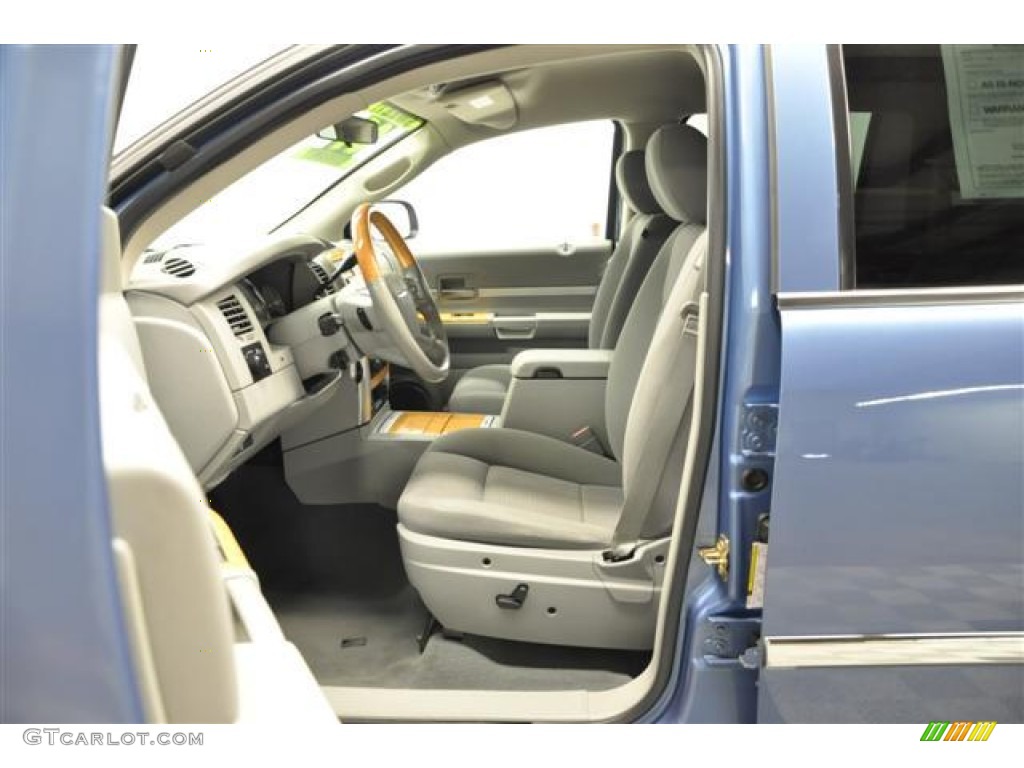2007 Aspen Limited 4WD - Marine Blue Pearl / Dark Khaki/Light Graystone photo #10
