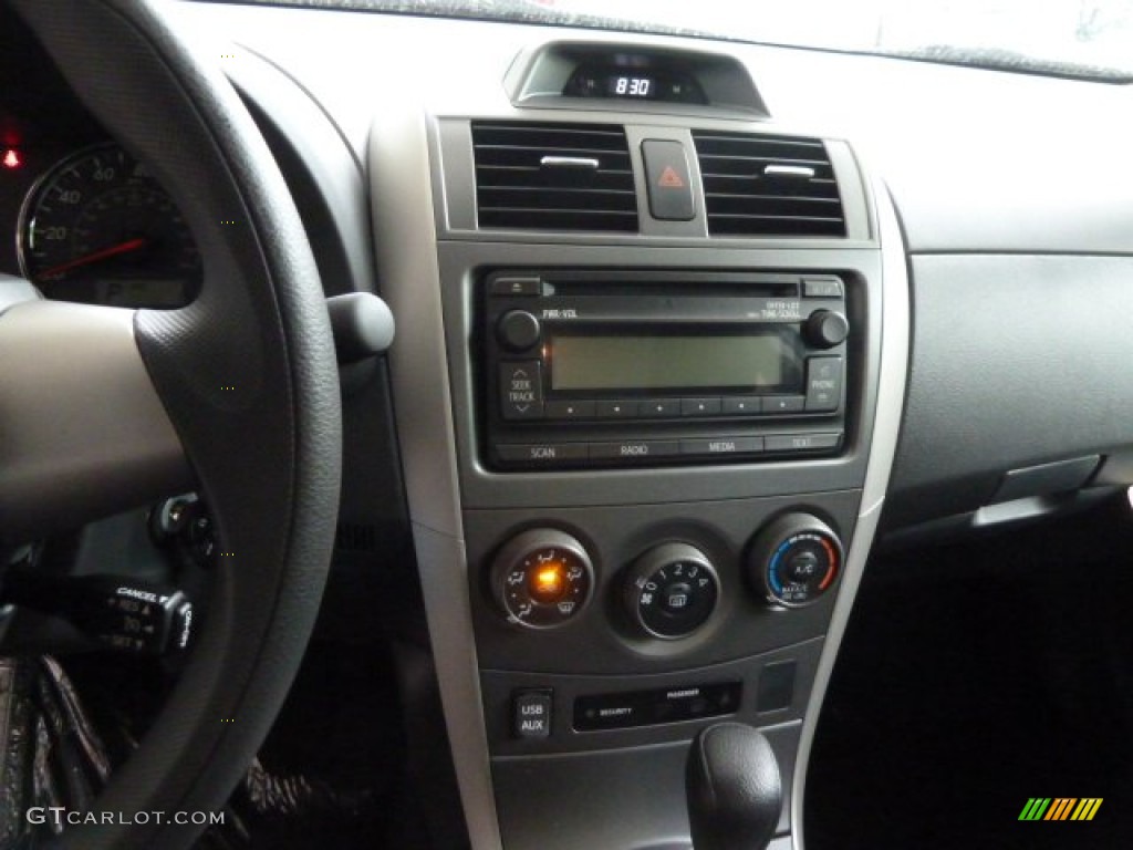 2012 Corolla S - Nautical Blue Metallic / Dark Charcoal photo #13