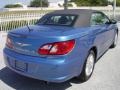 2008 Marathon Blue Pearl Chrysler Sebring Touring Convertible  photo #6