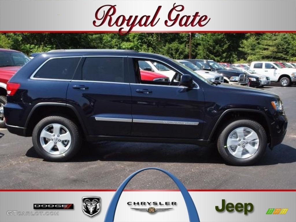 2012 Grand Cherokee Laredo 4x4 - True Blue Pearl / Dark Graystone/Medium Graystone photo #1