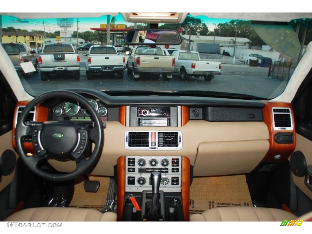 2004 Range Rover HSE - Alveston Red Metallic / Sand/Jet Black photo #6