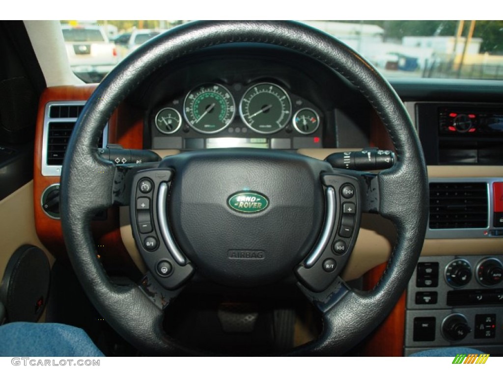2004 Range Rover HSE - Alveston Red Metallic / Sand/Jet Black photo #16