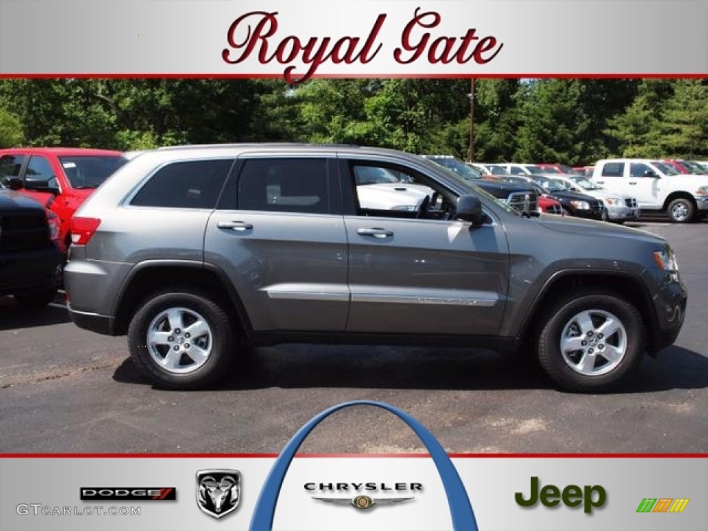 2012 Grand Cherokee Laredo 4x4 - Mineral Gray Metallic / Black photo #1