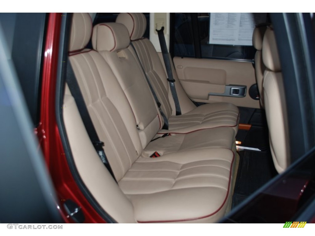 2004 Range Rover HSE - Alveston Red Metallic / Sand/Jet Black photo #23