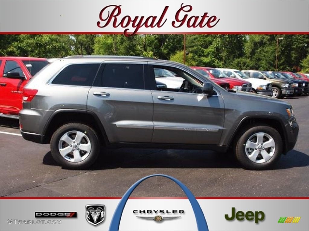 2012 Grand Cherokee Laredo 4x4 - Mineral Gray Metallic / Black photo #1