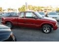 1998 Medium Red Metallic Chevrolet S10 LS Extended Cab  photo #3