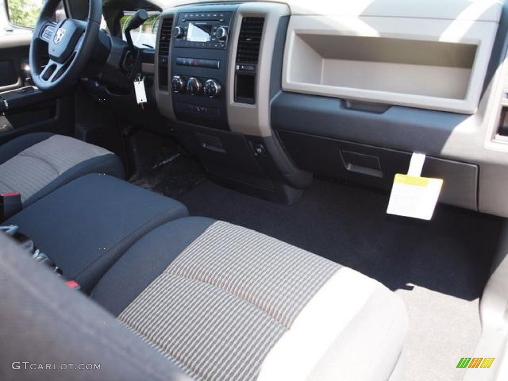 2012 Ram 1500 ST Regular Cab - Bright White / Dark Slate Gray/Medium Graystone photo #5