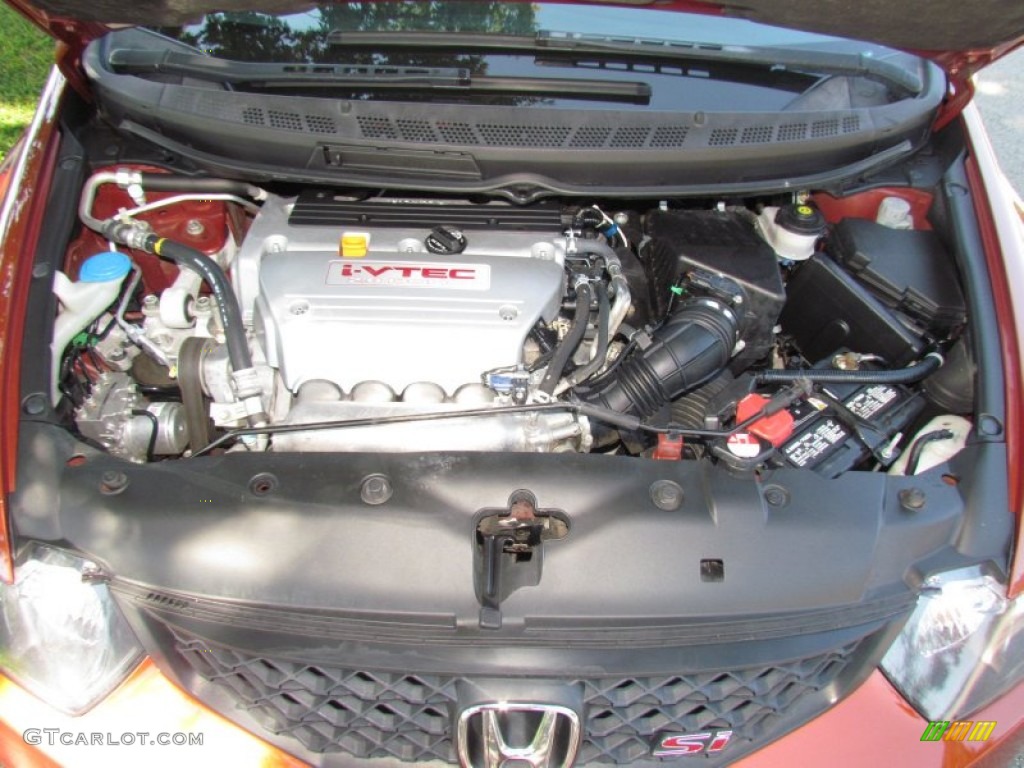 2009 Honda Civic Si Coupe 2.0 Liter DOHC 16-Valve i-VTEC K20Z3 4 Cylinder Engine Photo #65384097