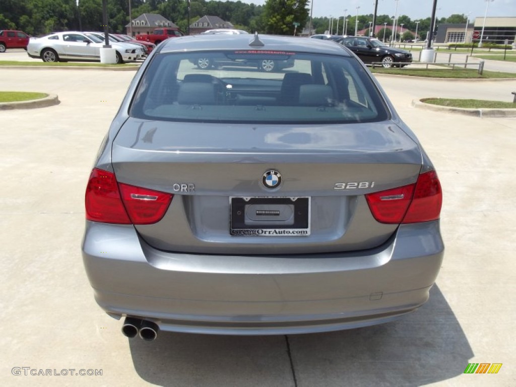 2010 3 Series 328i Sedan - Space Gray Metallic / Black photo #8