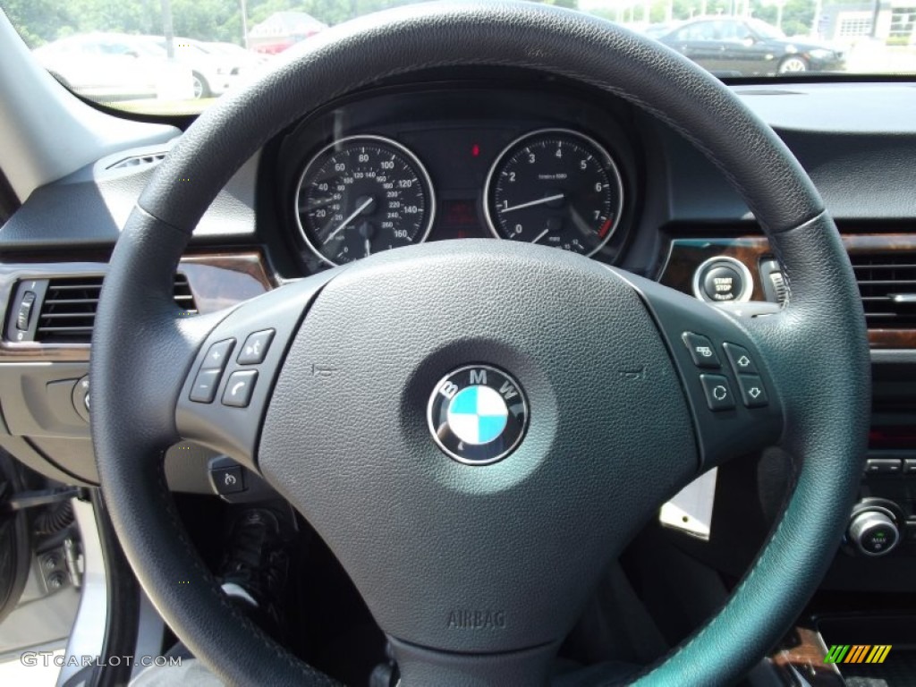 2010 3 Series 328i Sedan - Space Gray Metallic / Black photo #10