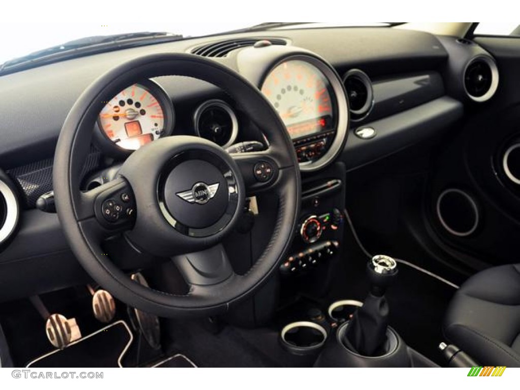 2012 Cooper S Hardtop - Spice Orange Metallic / Carbon Black photo #24