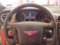 2006 Bentley Continental GT Fireglow Interior Steering Wheel Photo