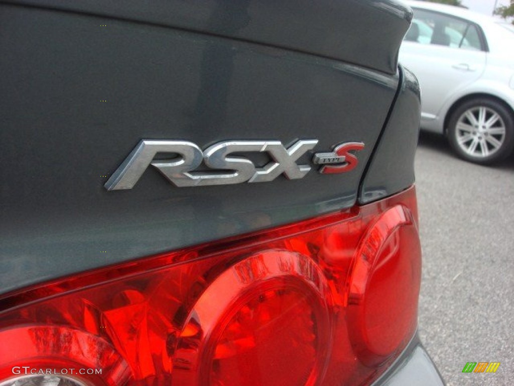 2005 RSX Type S Sports Coupe - Jade Green Metallic / Titanium photo #10
