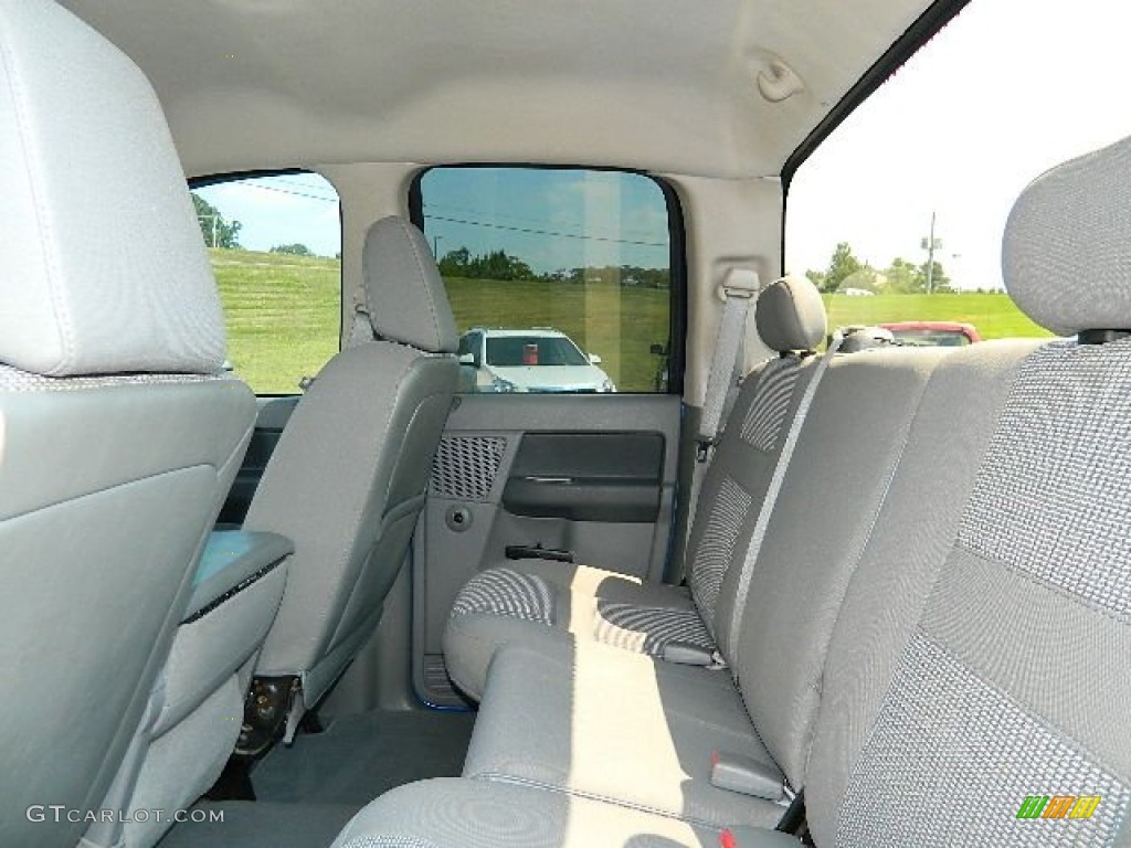 2008 Ram 1500 SLT Quad Cab - Electric Blue Pearl / Medium Slate Gray photo #8