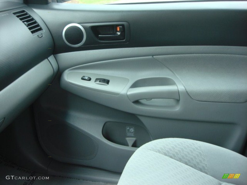 2010 Tacoma V6 SR5 PreRunner Double Cab - Magnetic Gray Metallic / Graphite photo #20