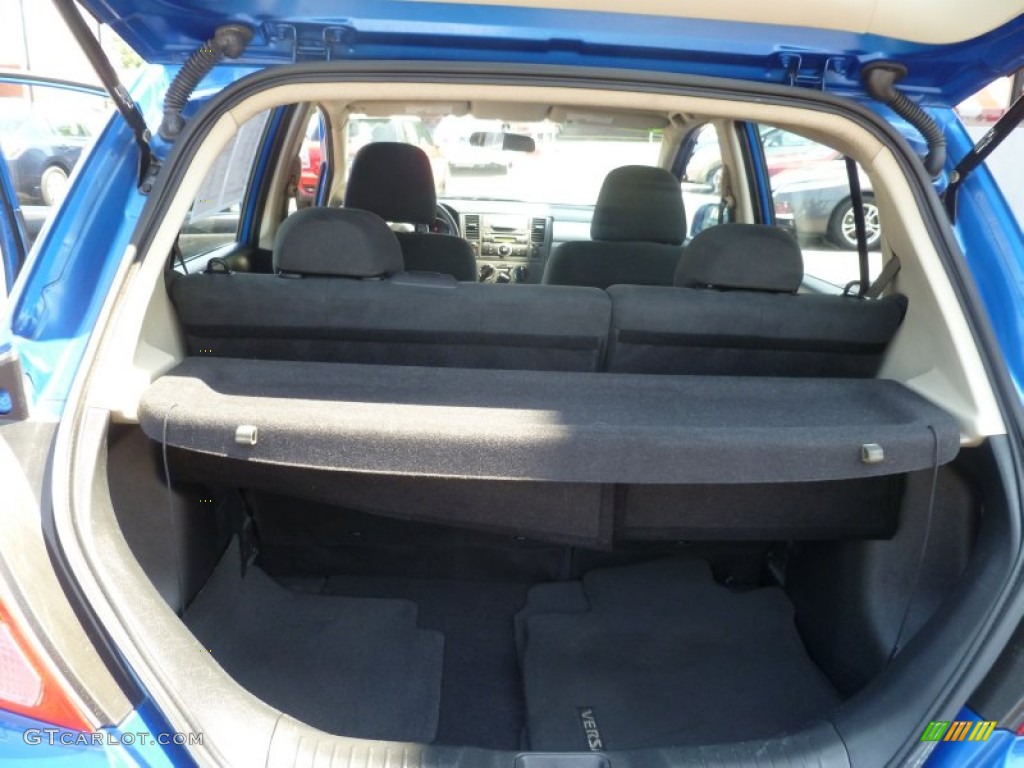 2007 Versa S - Sapphire Blue Metallic / Charcoal photo #9