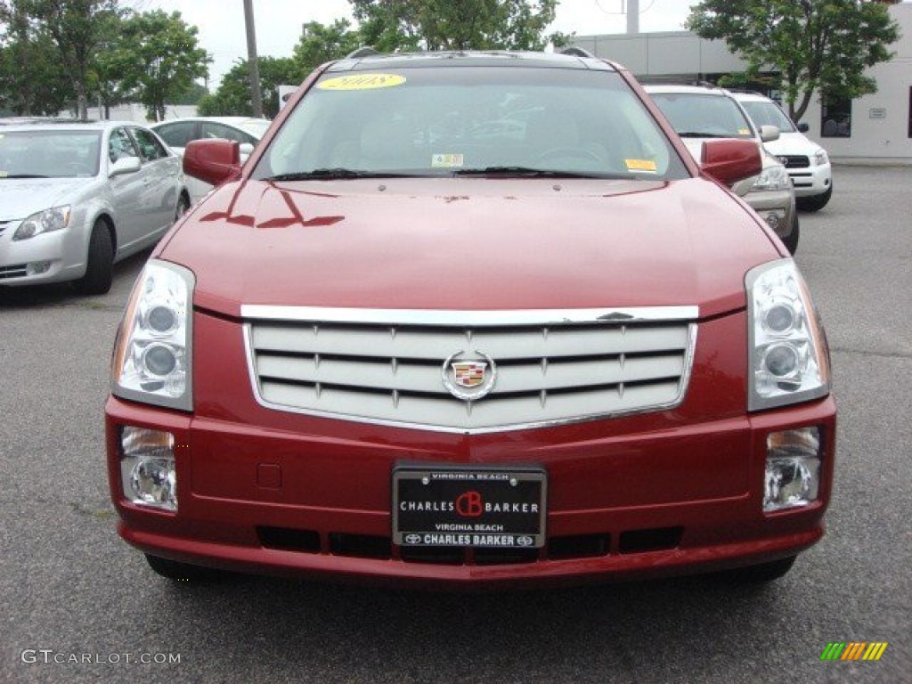 2008 SRX V6 - Crystal Red / Cashmere/Cocoa photo #8