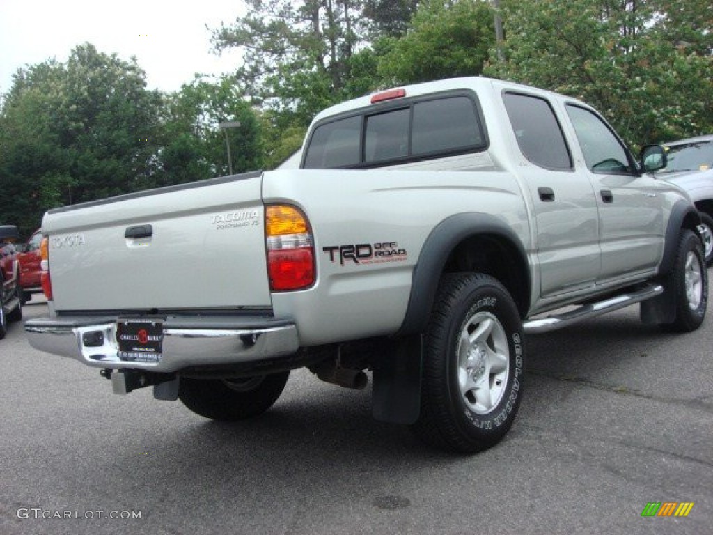 2004 Tacoma V6 PreRunner Double Cab - Lunar Mist Metallic / Oak photo #4