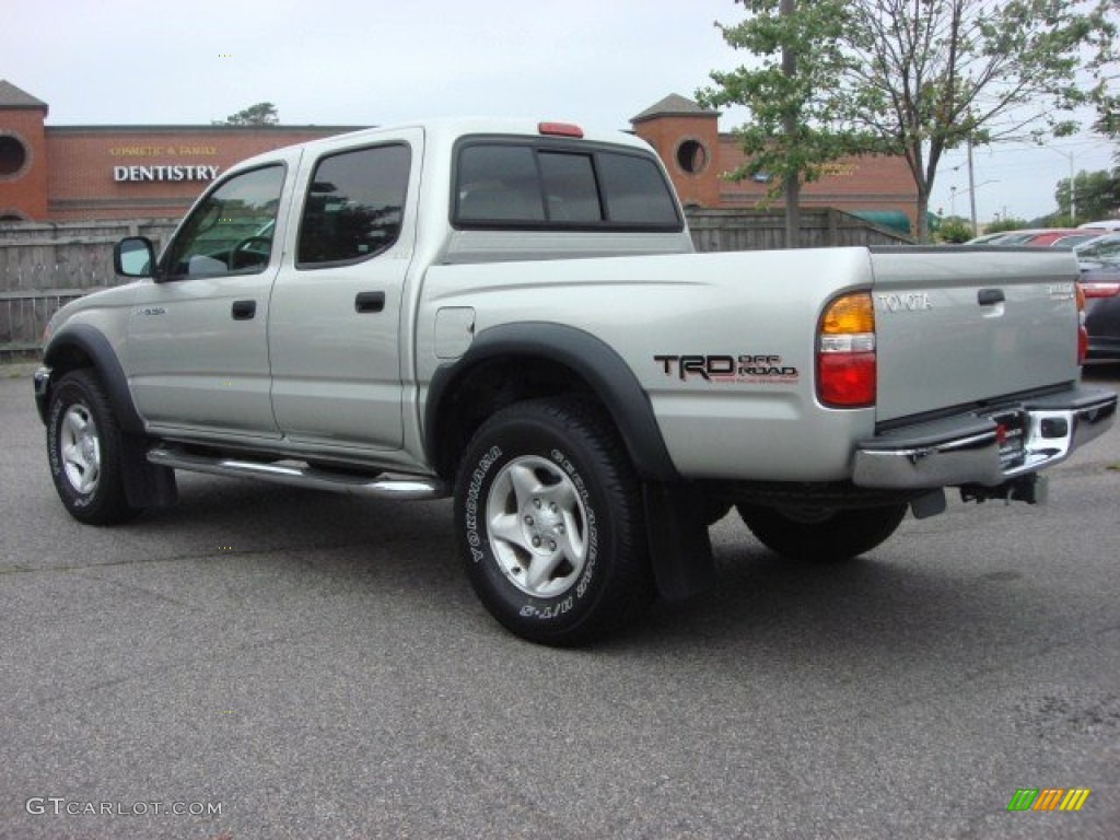 2004 Tacoma V6 PreRunner Double Cab - Lunar Mist Metallic / Oak photo #5