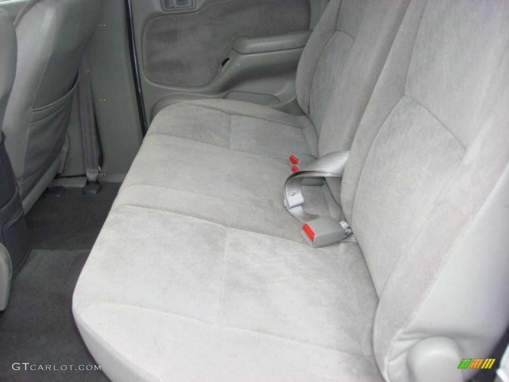 2004 Tacoma V6 PreRunner Double Cab - Lunar Mist Metallic / Oak photo #10