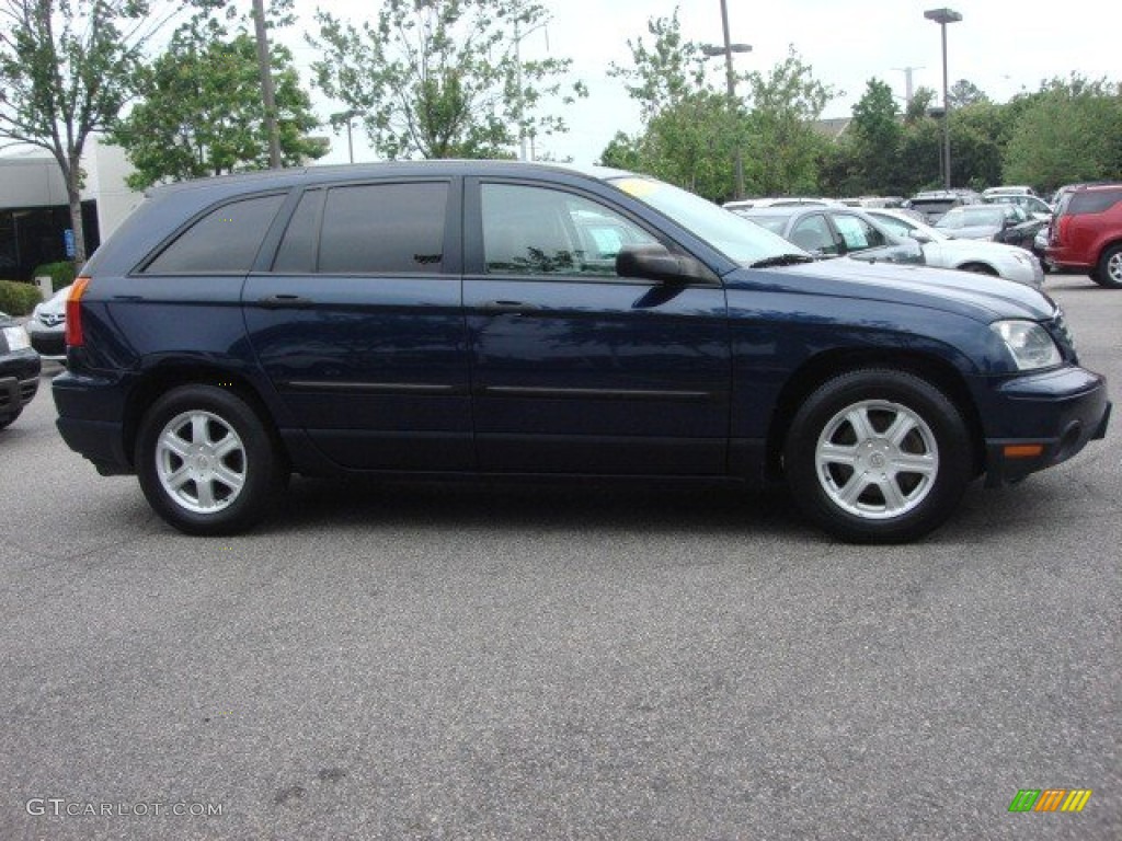 2005 Pacifica AWD - Midnight Blue Pearl / Light Taupe photo #3