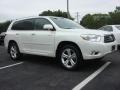 2010 Blizzard White Pearl Toyota Highlander Limited 4WD  photo #2