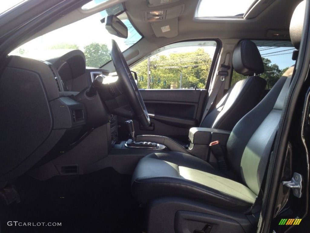 2008 Grand Cherokee Laredo 4x4 - Black / Dark Slate Gray photo #18