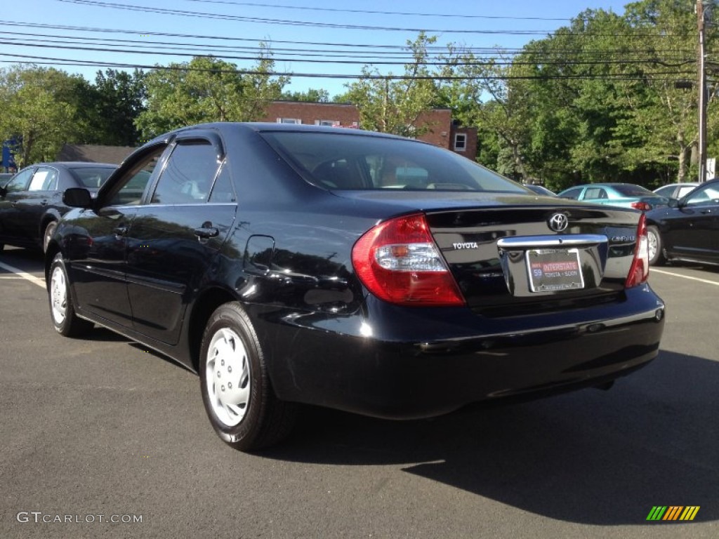 2004 Camry LE - Black / Stone photo #7