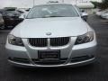 2008 Titanium Silver Metallic BMW 3 Series 335i Sedan  photo #8