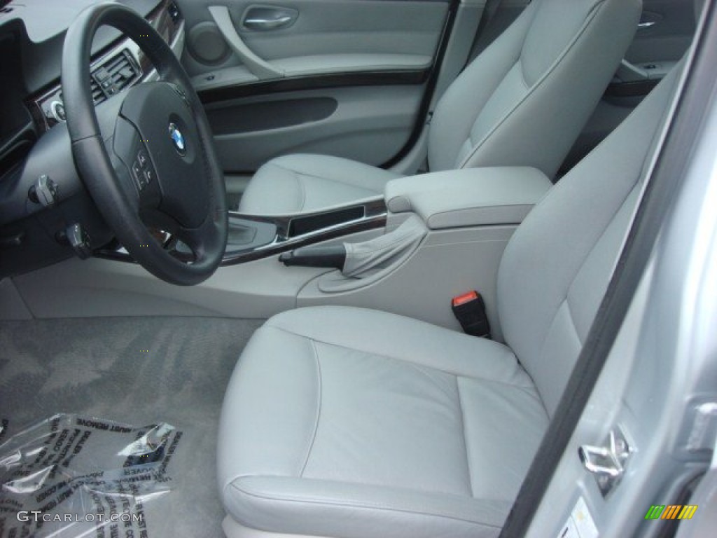 2008 3 Series 335i Sedan - Titanium Silver Metallic / Gray photo #9