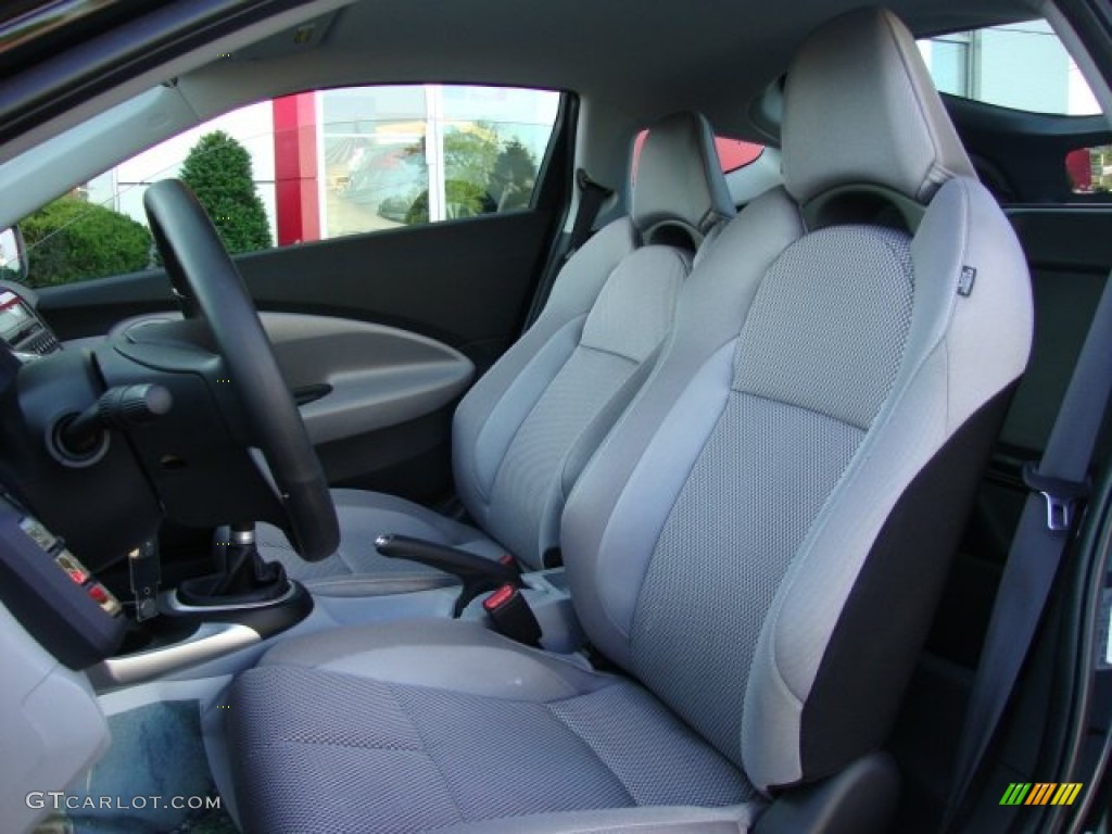 Gray Fabric Interior 2011 Honda CR-Z Sport Hybrid Photo #65389968