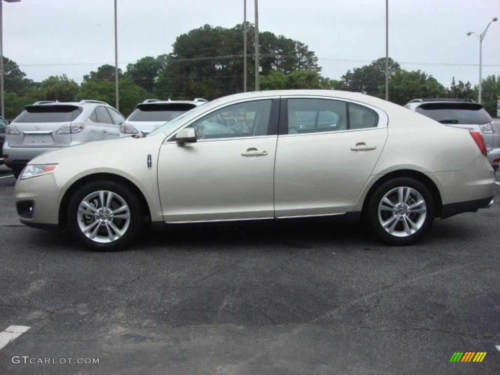 Gold Leaf Metallic 2011 Lincoln MKS FWD Exterior Photo #65390361