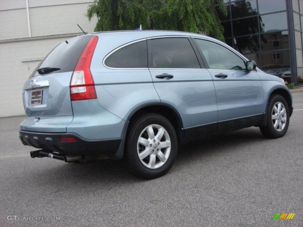2008 CR-V EX 4WD - Glacier Blue Metallic / Gray photo #4