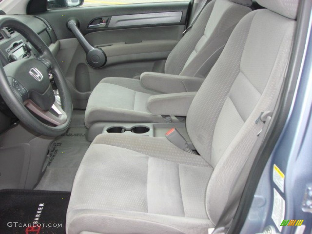 2008 CR-V EX 4WD - Glacier Blue Metallic / Gray photo #9